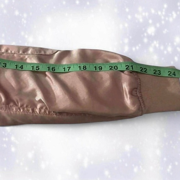 Rue21 Pink Satin Bomber Jacket - Picture 6 of 7